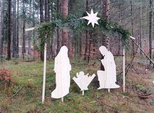 Weihnachtsweg in Fontanella