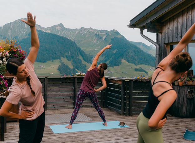 Gesundheitsyoga mit Barbara in Raggal